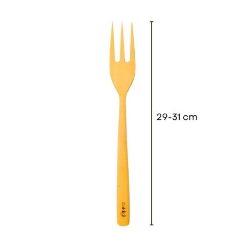 Kişiye Özel Şimşir Servis Çatalı 30 Cm