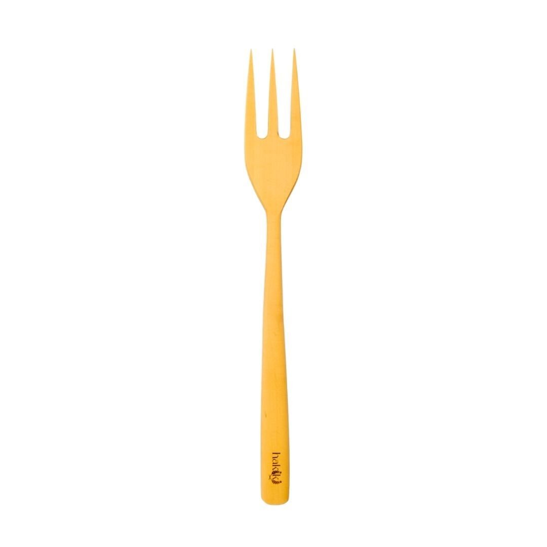 Kişiye Özel Şimşir Servis Çatalı 30 Cm