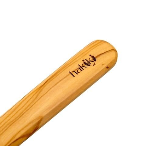 Kişiye Özel Zeytin Delikli Spatula 28 Cm