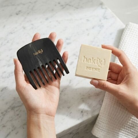 Perma Kemik Tarak & Defne Sabunu Seti | Defne ve Yemeklik Zeytinyağı ile Doğal Saç ve Cilt Bakımı