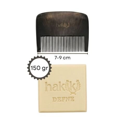 Bebek Kemik Tarak & Defne Sabunu Seti | Defne ve Yemeklik Zeytinyağı ile Doğal Saç ve Cilt Bakımı