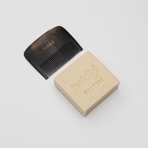 Bebek Kemik Tarak & Bıttım Sabunu Seti | Bıttım ve Yemeklik Zeytinyağı ile Doğal Saç ve Cilt Bakımı