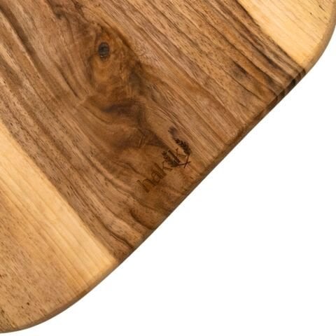 Doğal Ceviz Kesme ve Sunum Tahtası 50 Cm | El Yapımı Büyük Boy Servis Tahtası Model 4