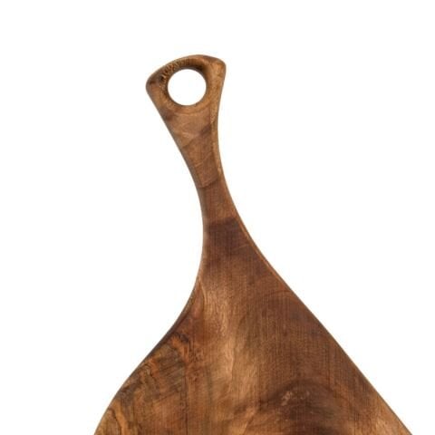 Doğal Ceviz Kesme ve Sunum Tahtası 44 Cm | El Yapımı Orta Boy Servis Tahtası