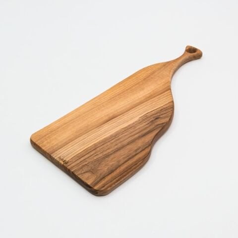 Doğal Ceviz Kesme ve Sunum Tahtası 45 Cm | El Yapımı Orta Boy Servis Tahtası Model 2