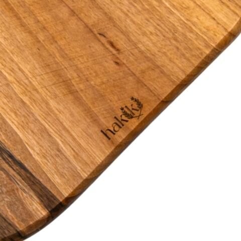 Doğal Ceviz Kesme ve Sunum Tahtası 46 Cm | El Yapımı Orta Boy Servis Tahtası Model 2