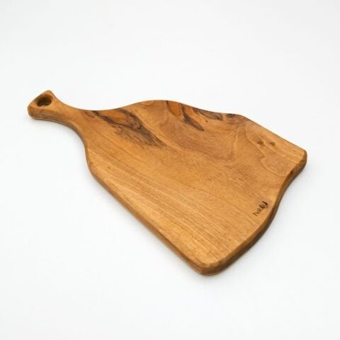 Doğal Ceviz Kesme ve Sunum Tahtası 38 Cm | El Yapımı Küçük Boy Servis Tahtası