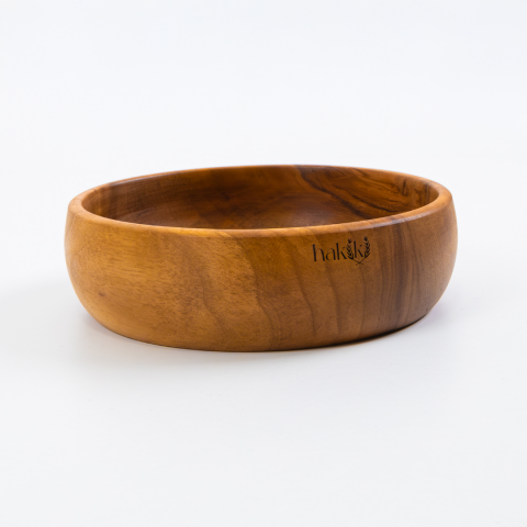 Ceviz Ağacı Kase El Yapımı Doğal Ahşap 15 Cm