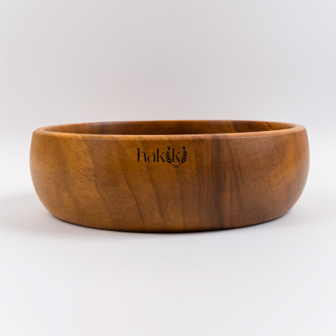 Ceviz Ağacı Kase El Yapımı Doğal Ahşap 15 Cm