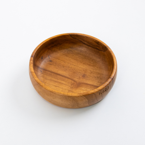 Ceviz Ağacı Kase El Yapımı Doğal Ahşap 15 Cm