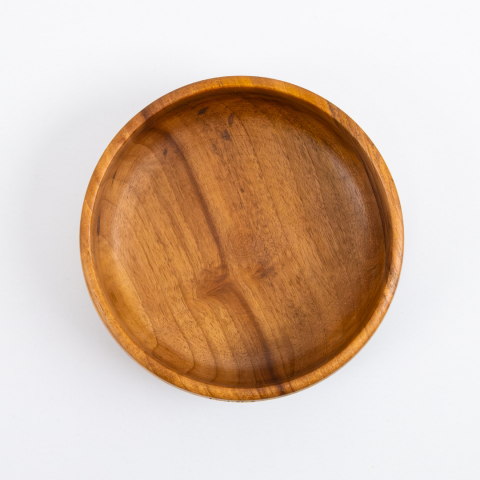 Ceviz Ağacı Kase El Yapımı Doğal Ahşap 15 Cm