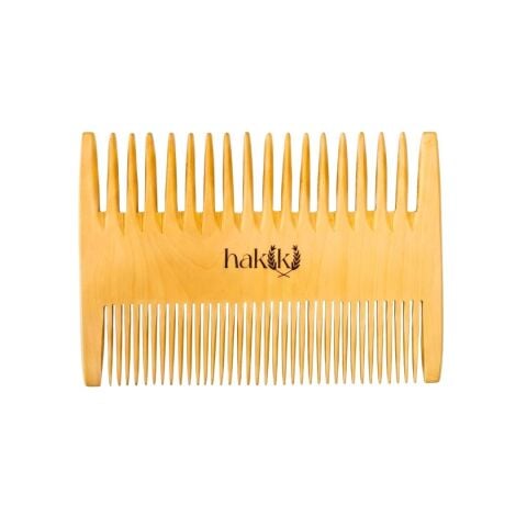 Natural Double-Sided Boxwood Comb 10 cm – Ultra Smooth Surface