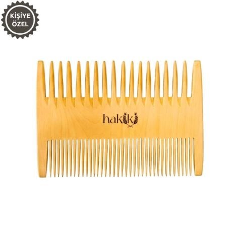 Doğal Çift Taraflı Şimşir Tarak 10 Cm  – Ultra Pürüzsüz Yüzey