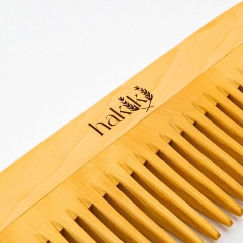 Doğal Şimşir Kadın Tarak 15 Cm  – Ultra Pürüzsüz Yüzey