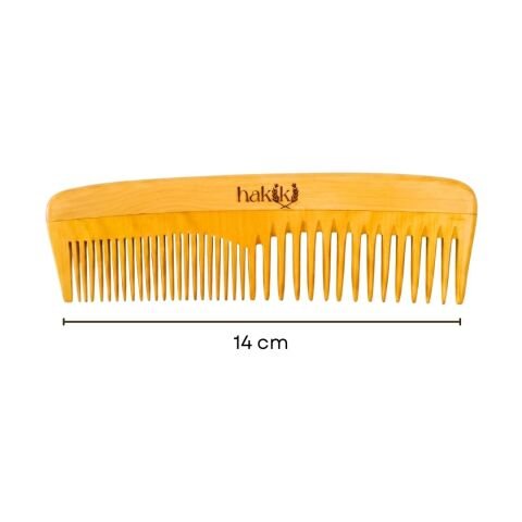 Doğal Erkek Şimşir Tarak Saç ve Sakal Bakımı 14 Cm  – Ultra Pürüzsüz Yüzey