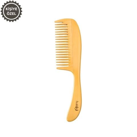 Doğal Saplı Şimşir Tarak 22 Cm  – Ultra Pürüzsüz Yüzey