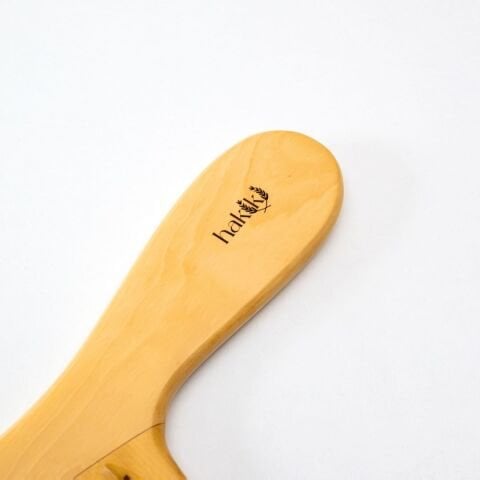 Doğal Geniş Dişli Saplı Şimşir Tarak 23 Cm  – Ultra Pürüzsüz Yüzey